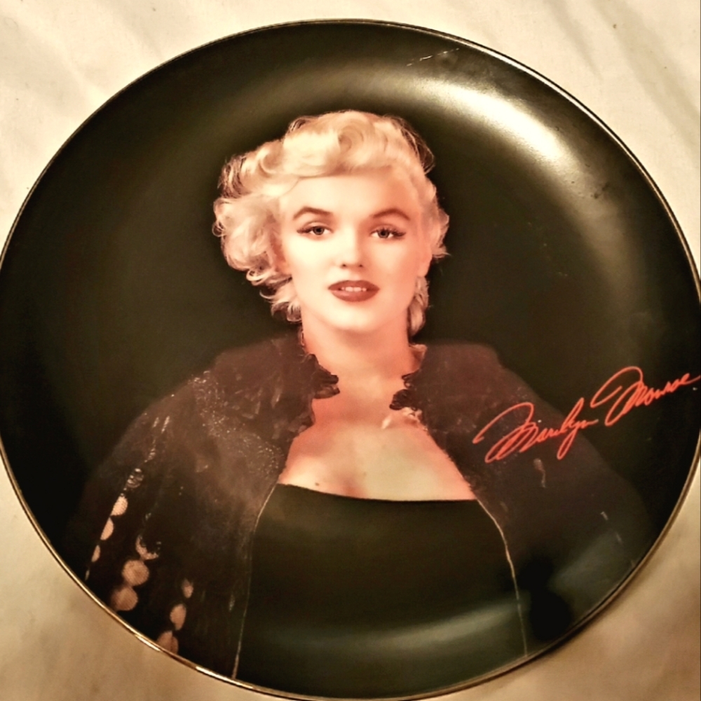 Marilyn Monroe Collectors Plate
